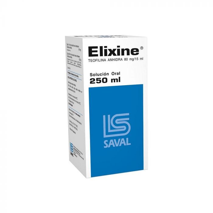 ELIXINE 80 MG 15 ML X 250ML (TEOFILINA)